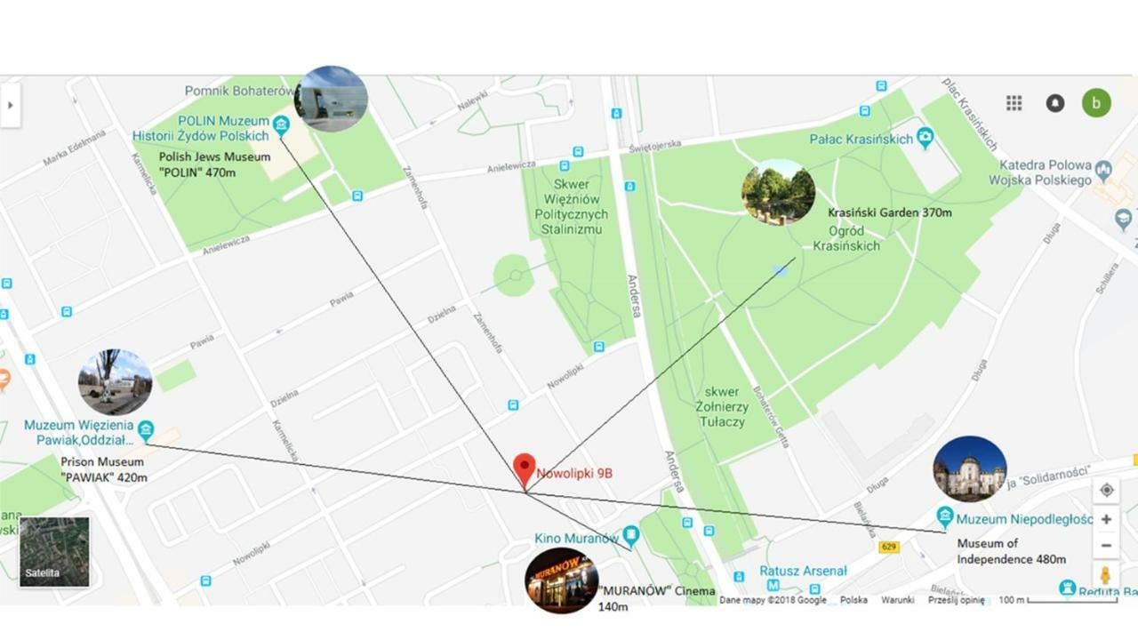 Warsaw Concierge Green Muranow Esterno foto